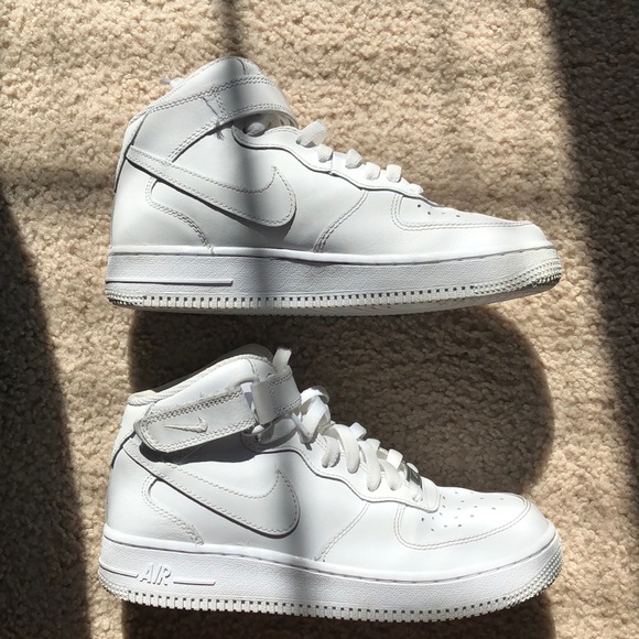AIR FORCE 1 HIGH TOP WHITE - Picture 1 of 8